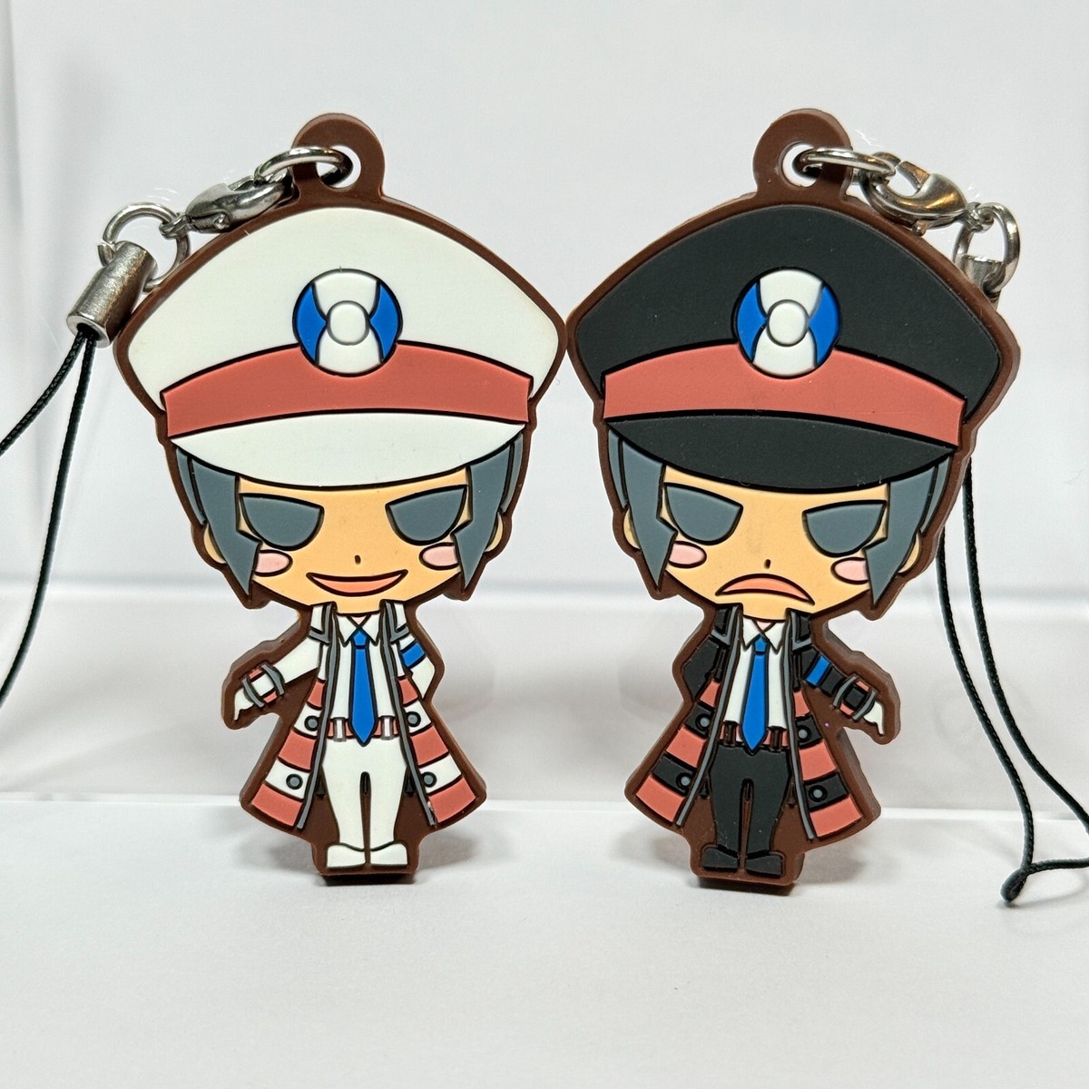 Ingo & Emmet Pokemon Black White keychain charm - Pokemon Mate