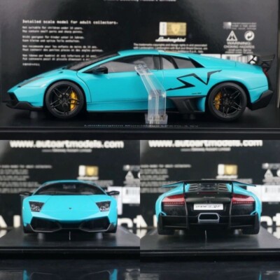 RARE* 1/18 AUTOart Lamborghini Murcielago LP670-4 SV (Turquoise