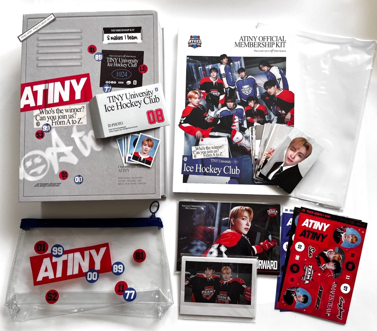 ATEEZ ATINY 5th FC Membership Kit Full Set Unused No Membership