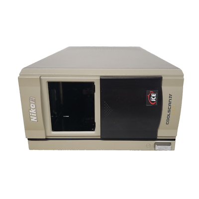Nikon LS-40 ED Film Scanner Coolscan IV + Film Strip SA-21 & Slide