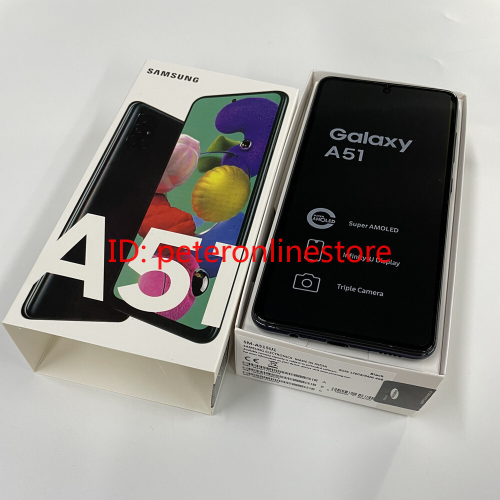 Unlocked Samsung Galaxy A51 SM-A515U(USA) 128GB 4GB RAM 48MP 6.5