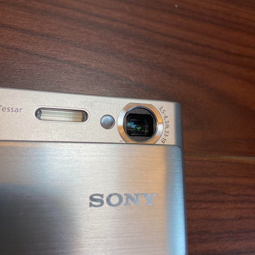 Sony Cyber-shot DSC-T70 8.1MP Digital Camera - Silver for sale