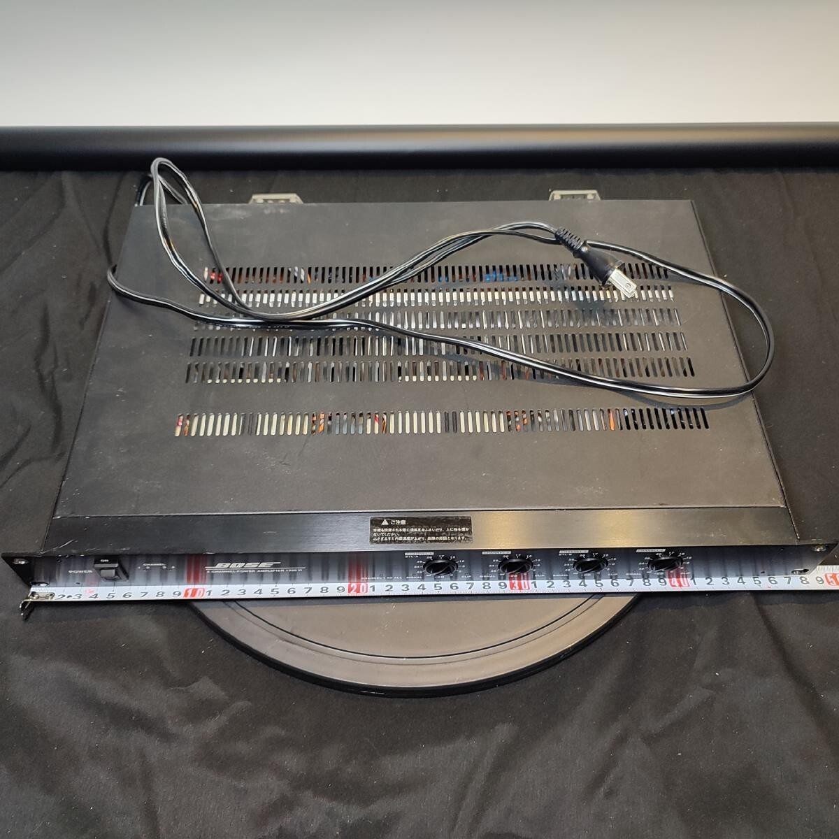 Bose 4 Channel Power Amplifier 1200 VI 2001 Black Functional XLR