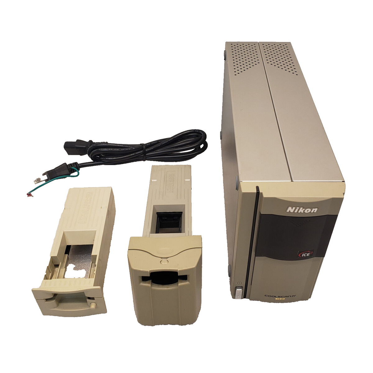 Nikon LS-40 ED Film Scanner Coolscan IV + Film Strip SA-21 & Slide