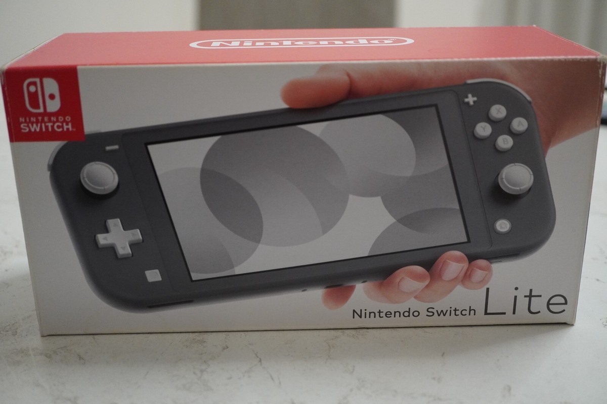 Nintendo Switch Lite grey | eBay