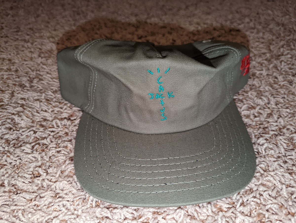 Nike Air Jordan x Travis Scott Cactus Jack Highest Cap Green Hat