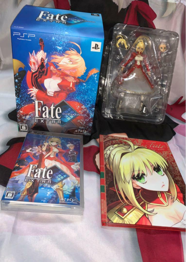 Fate Extra Limited Type Moon Box SONY PSP GAME Nero Figure Visual