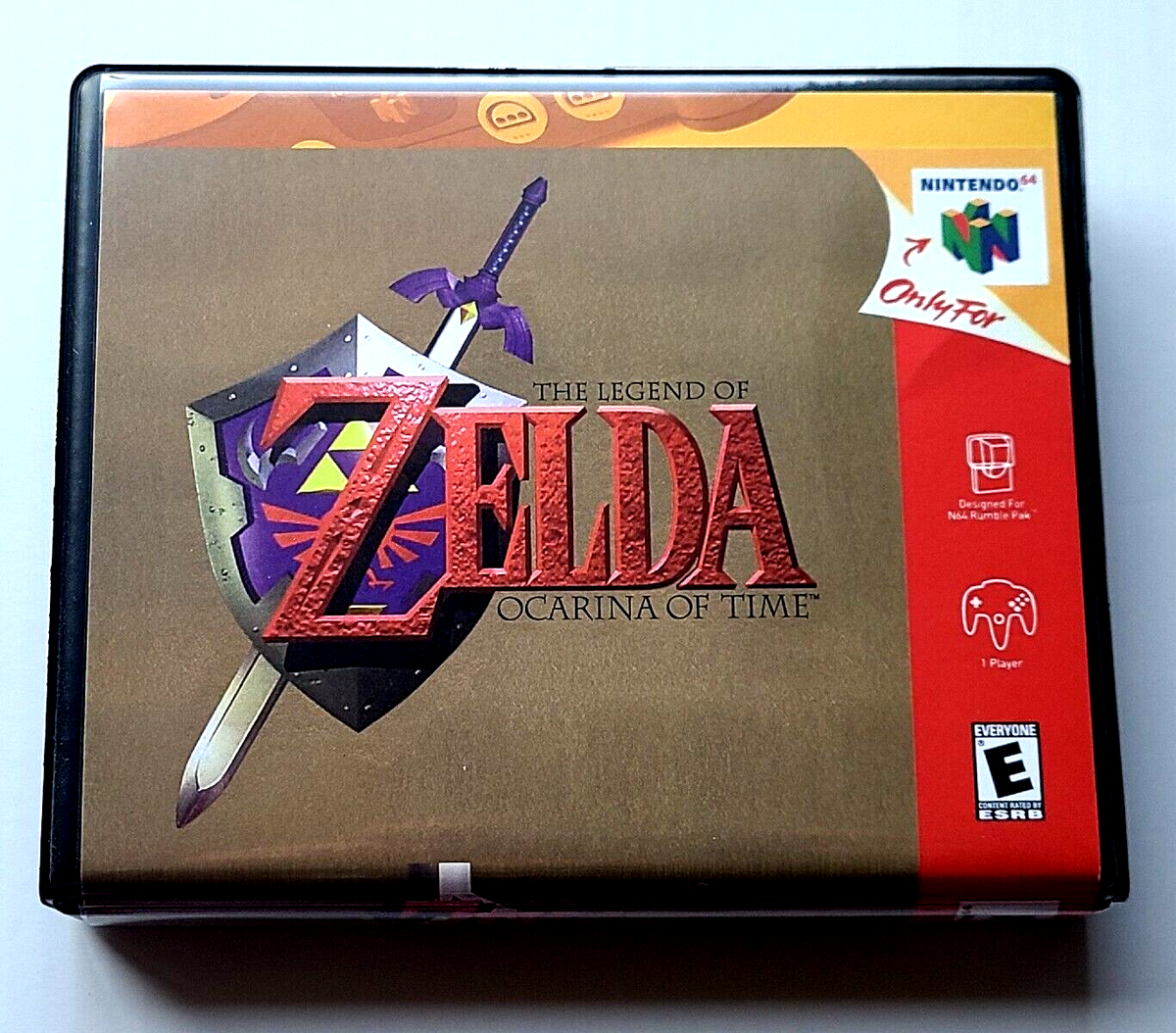 The Legend Of Zelda Ocarina Of Time CASE ONLY Nintendo 64 N64 Box