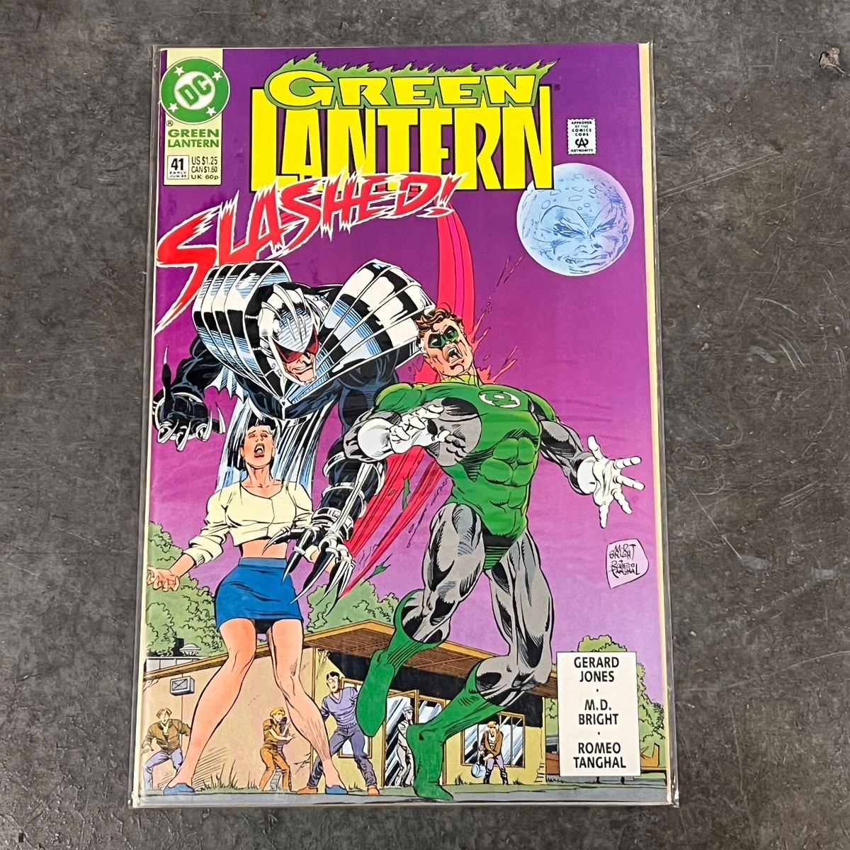 Green Lantern Slashed #41 Graphic Comic Book Gerard Jones Publish