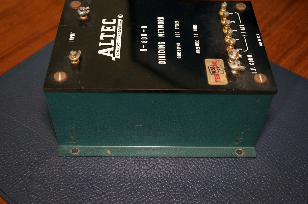 1 - Green Type Altec N-800-D N800D Crossover / 16 Ohm 800 Hz | eBay