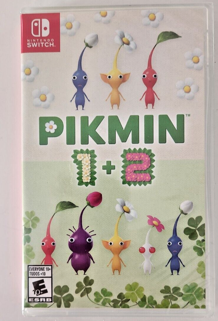 Pikmin 1+2 & 3 Deluxe & 4 Switch Brand New Game Bundle (Action