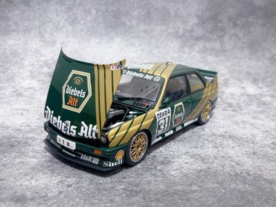 AUTOart 1/18 BMW M3 E30 DTM 1991 Diebels Alt Danner Model Car 31