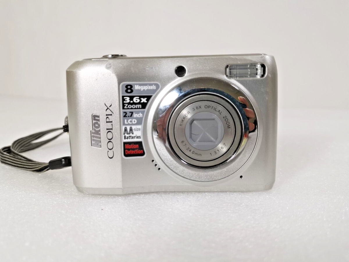 Nikon COOLPIX L19 8.0MP Digital Camera Silver | eBay