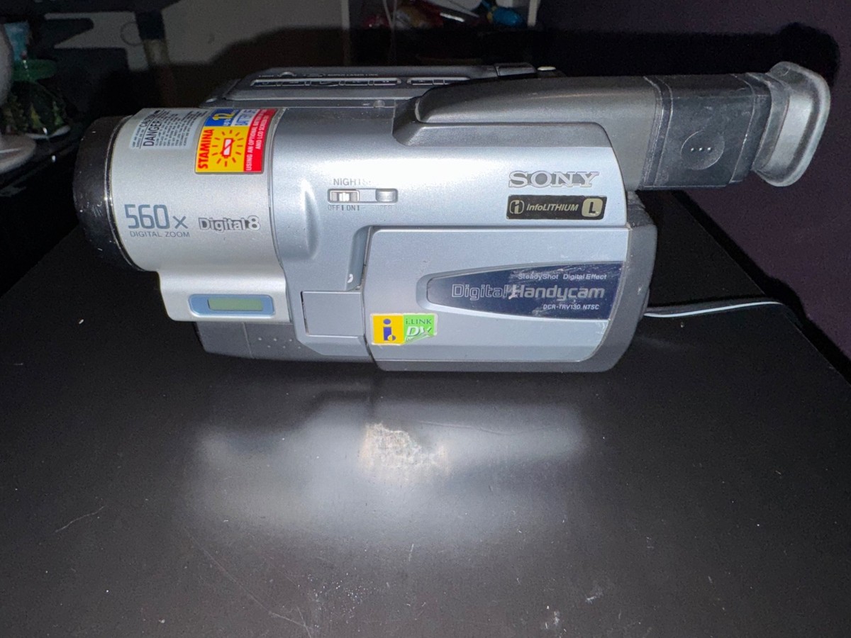 Sony Handycam DCR-TRV130 Digital-8 Camcorder for sale online | eBay