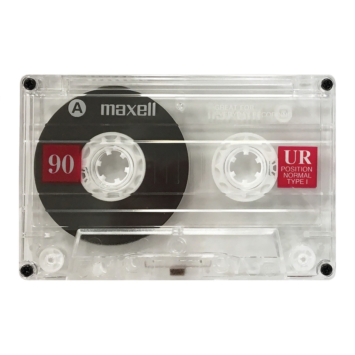 MAXELL 108562 UR90 90-Minute Normal-Bias Cassette Tape (5 Pack) | eBay