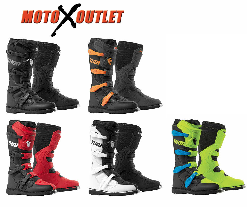 Thor MX Boots Blitz Motocross XP Dirt Bike Off Road MX Adult | eBay