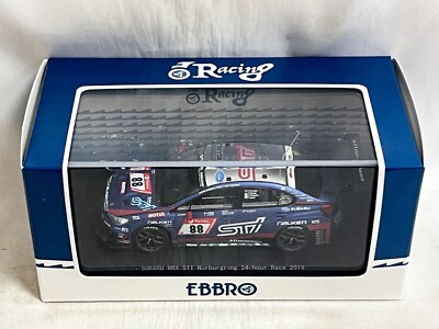 1/43 Subaru WRX STI #88 2019 Nürburgring 24h N24 EBBRO 45556 | eBay