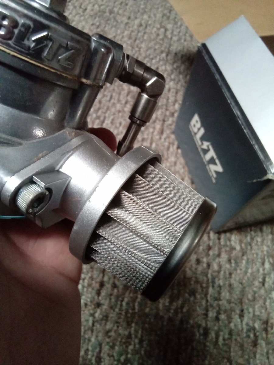 old Blitz Super Sound Blow Off Valve Dual Drive Fits 240sx logo | eBay