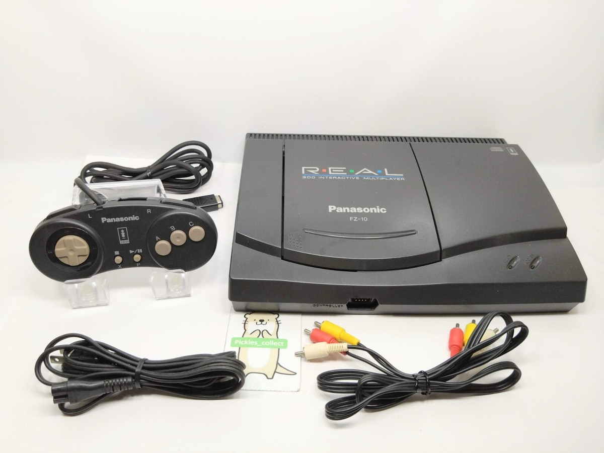 3DO FZ-10 REAL Console set Tested NTSC-J No Box Panasonic official