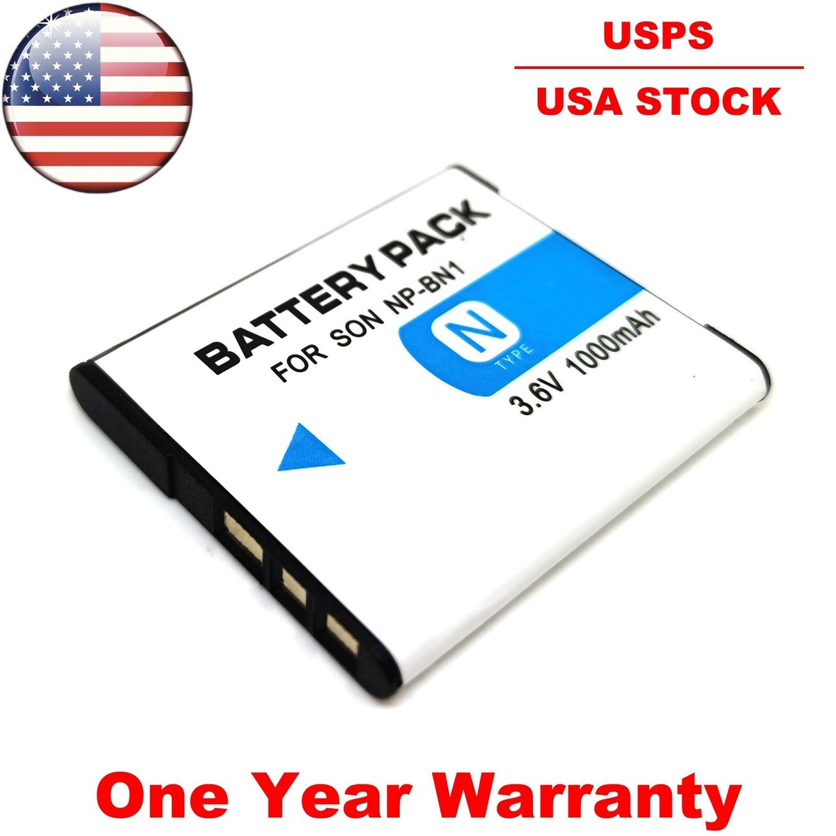 Battery for SONY DSC-W310 DSC-W320 DSC-W330 DSC-W350 DSC-W360 DSC
