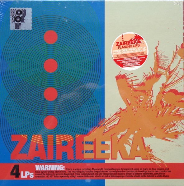 Flaming Lips ‎– Zaireeka Vinyl 4LP RSD 2013 LTD Deluxe Edition