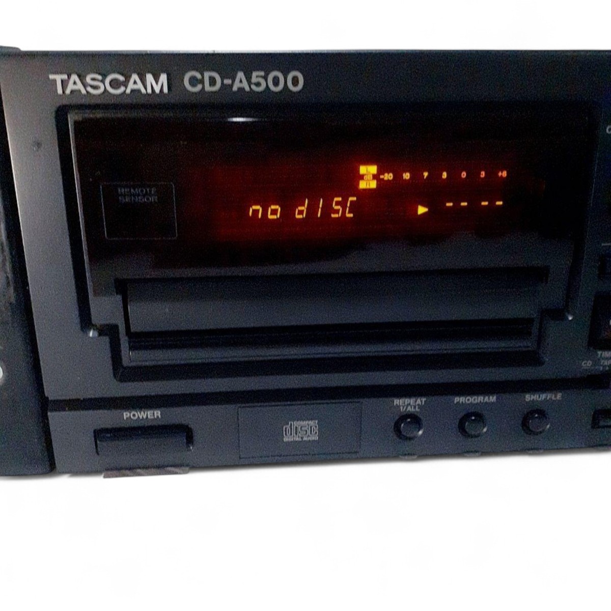 TASCAM CD-A500 CD Cassette Player Rackmount CD Player/Cassette