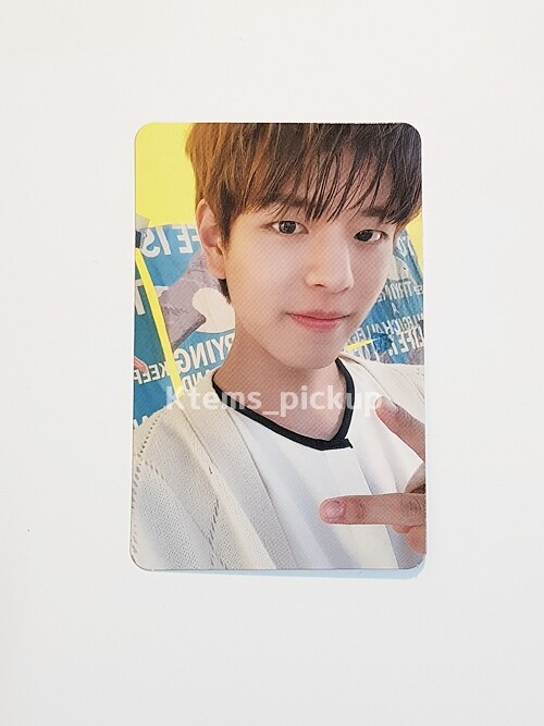 Stray Kids photocard album Yellow Wood Official Photo card