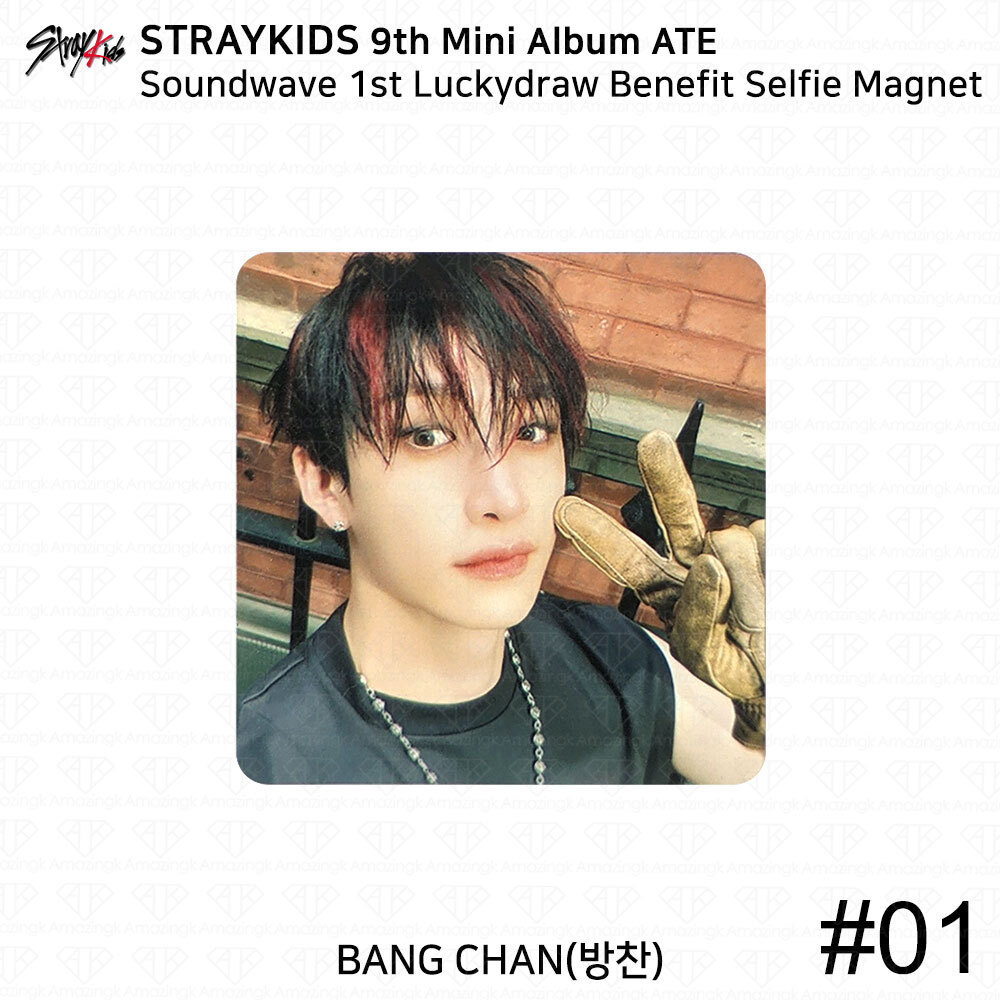 Stray Kids 9th Mini Album ATE Soundwave 1st Lucky Draw Photocard