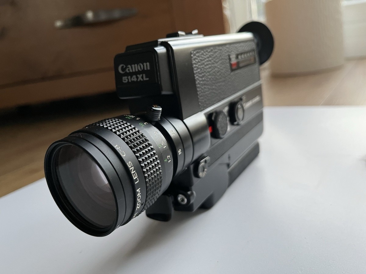 フィルムカメラ Canon 514XL C-8 9-45mm 1:1.4 MACRO 8mm フィルム