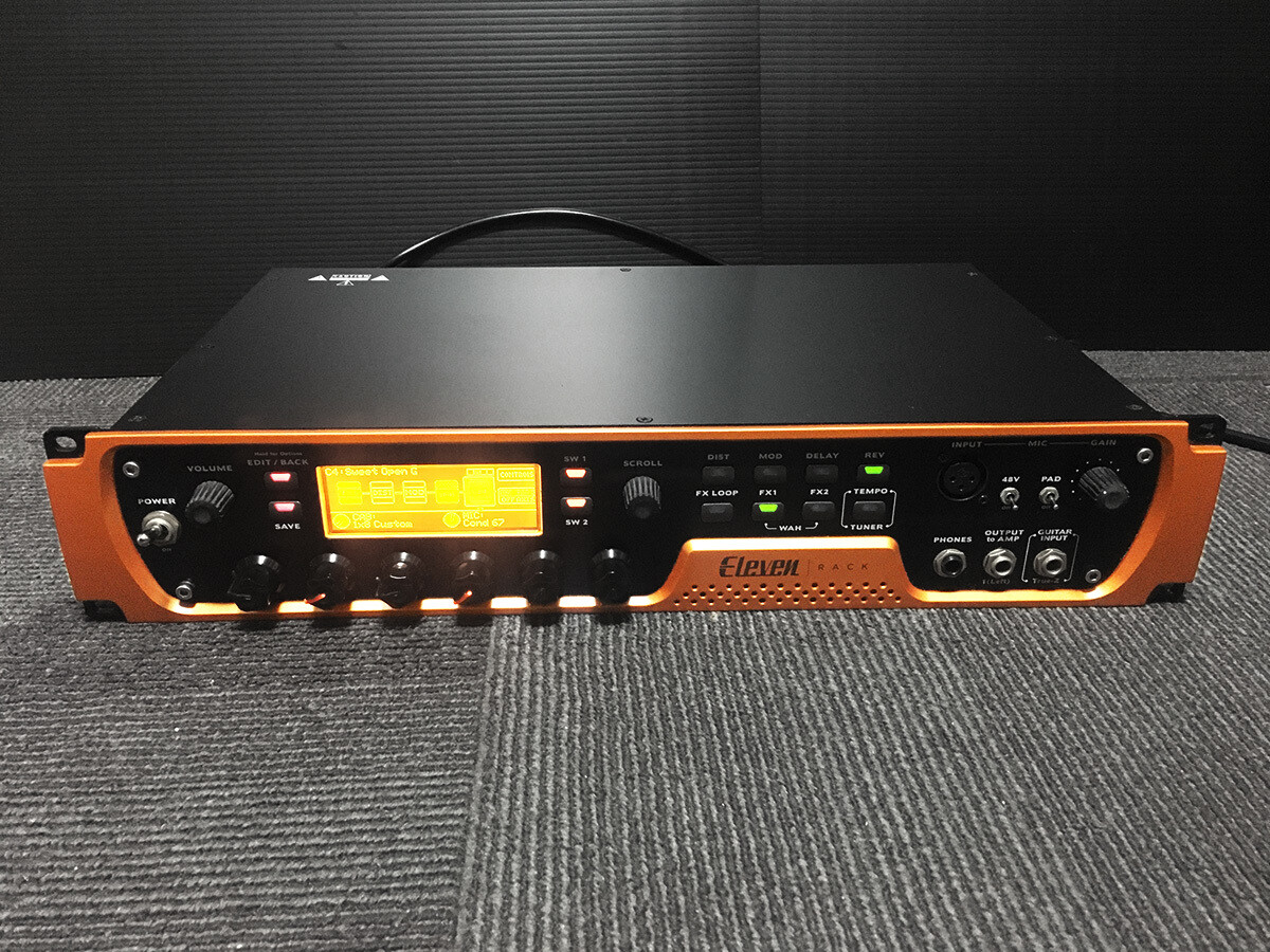 Avid Eleven Rack USB Audio Interface Guitar Preamp Used Free