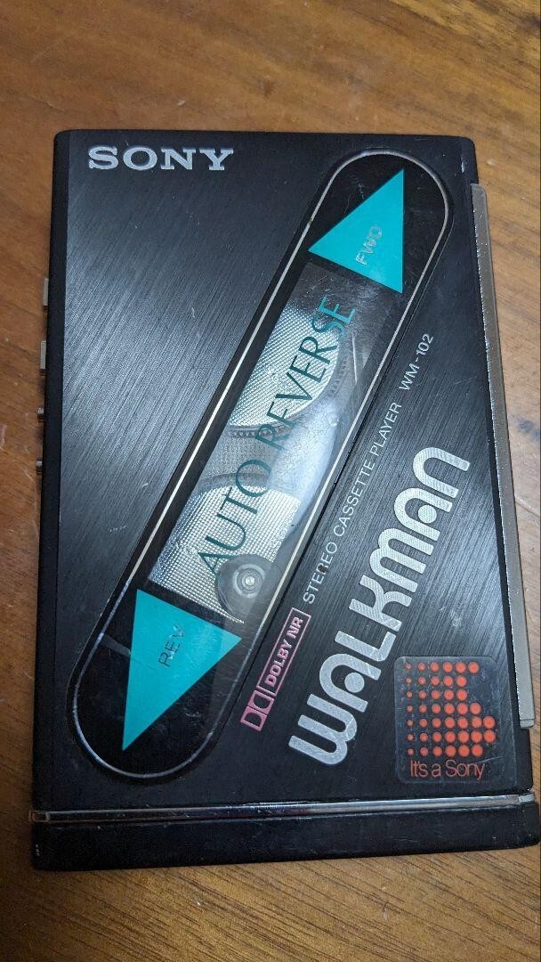 SONY WALKMAN stereo cassette player WM-102 operation confirmed | eBay