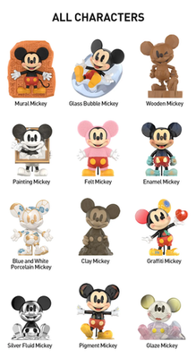DISNEY MICKEY BOUNDLESS CREATIVITY SERIES FIGURES 3.94INCHES