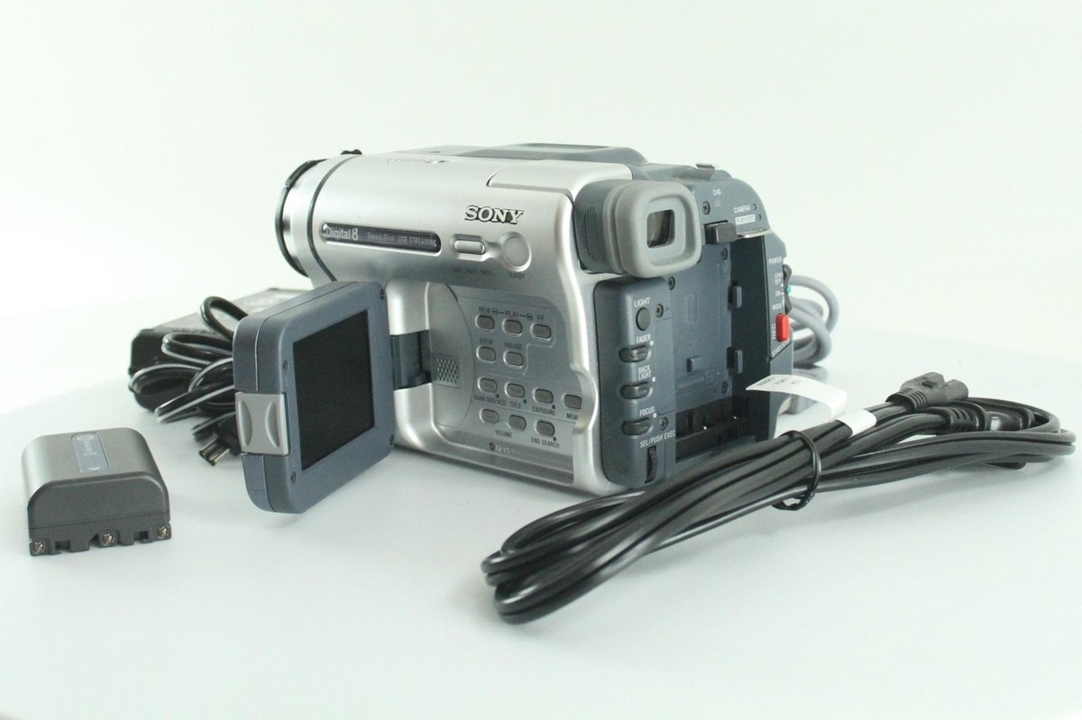 Sony PAL Handycam Camcorder Digital8 - Video Transfer (DCR-TRV255E