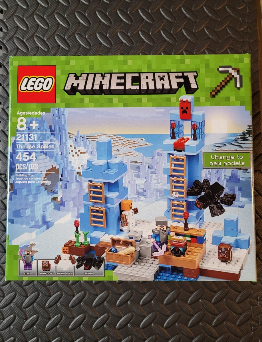 LEGO Minecraft: The Ice Spikes (21131) for sale online | eBay