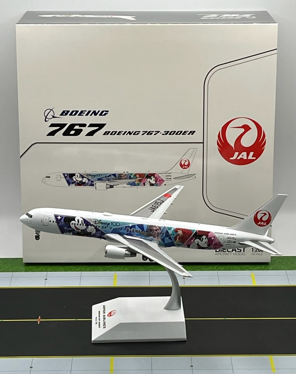 航空機・ヘリコプター JAL B767-300ER Disney100 1/400 JC Wings