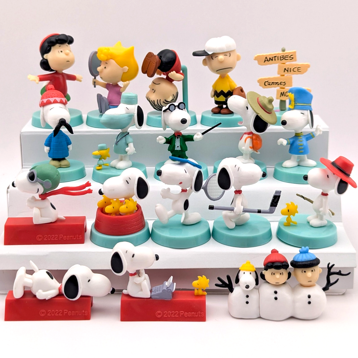 Peanuts Snoopy Mini Figure Choco Egg Full Complete Set of 18