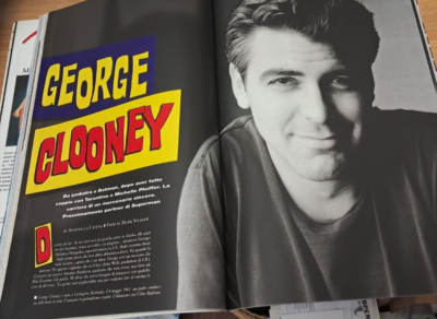 Max rivista maggio 1997-Alessia Marcuzzi+poster-Clooney-Johnson
