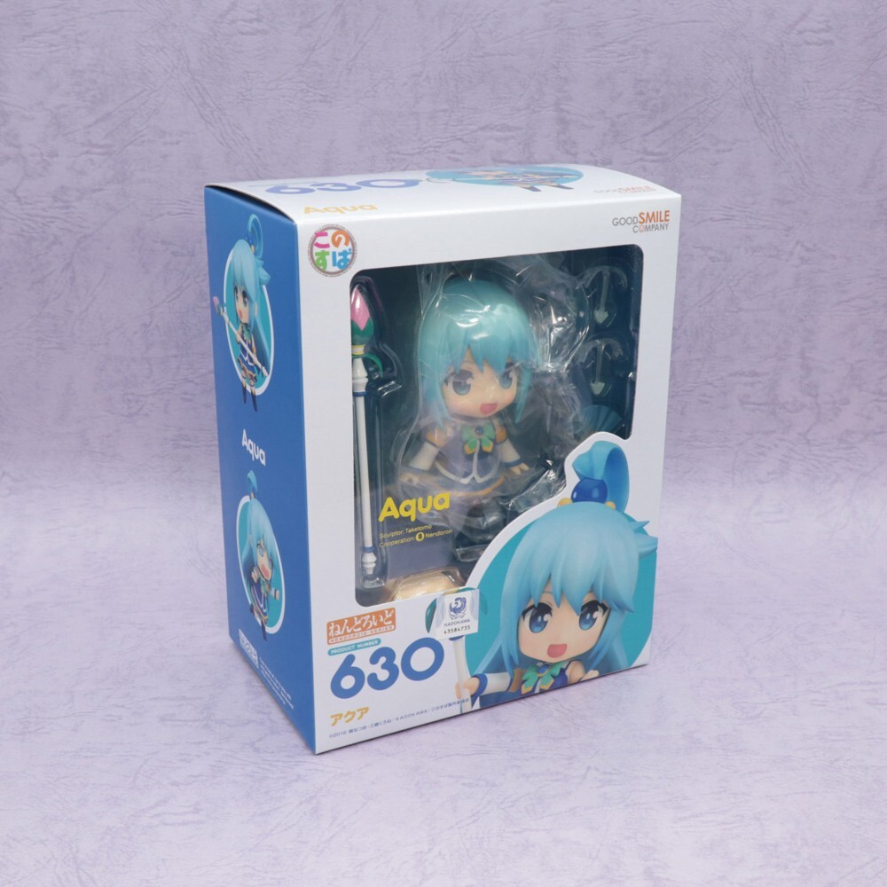 KonoSuba Aqua 3.9in Anime Action Figure Nendoroid 630 Good Smile