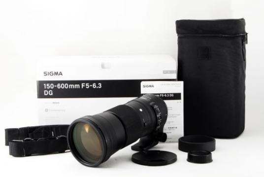 SIGMA Telephoto Zoom Lens Contemporary 150-600mm F5-6.3 DG OS HSM