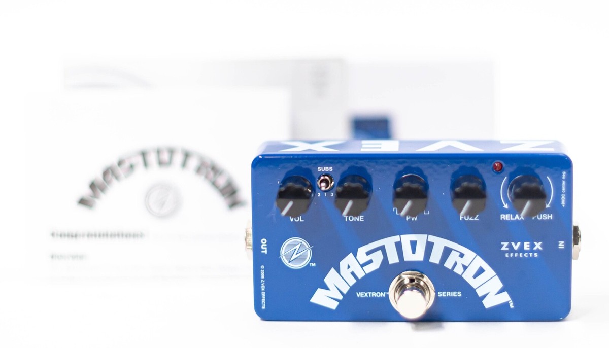Zvex Effects - Mastotron - Silicon Fuzz Guitar Effect Pedal - New