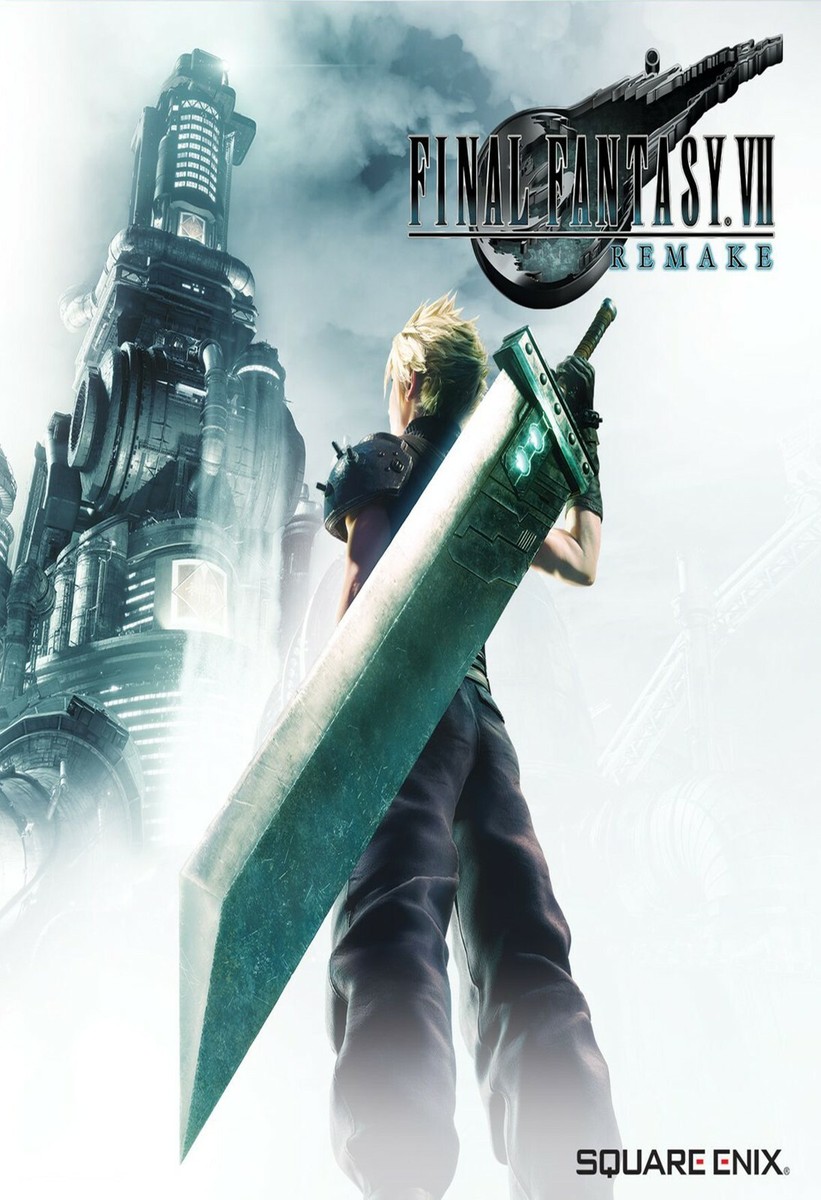 Final Fantasy 7 Remake Poster Box Art High Quality Print 11x17 | eBay