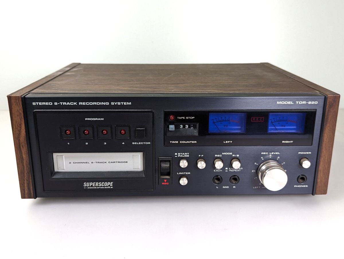 Superscope/Marantz is a true gem from the late 1970's. TDR-820 8