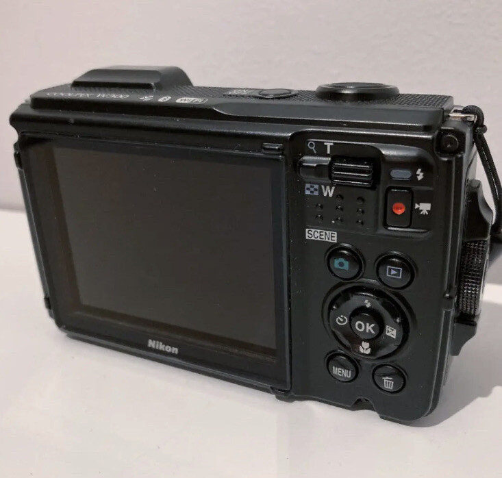 Nikon COOLPIX AW120 Waterproof Digital Camera Wi-Fi GPS Full HD