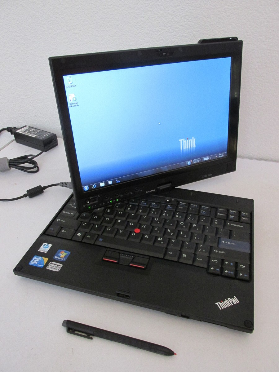 Lenovo Thinkpad X200 2 in 1 Tablet Laptop | eBay