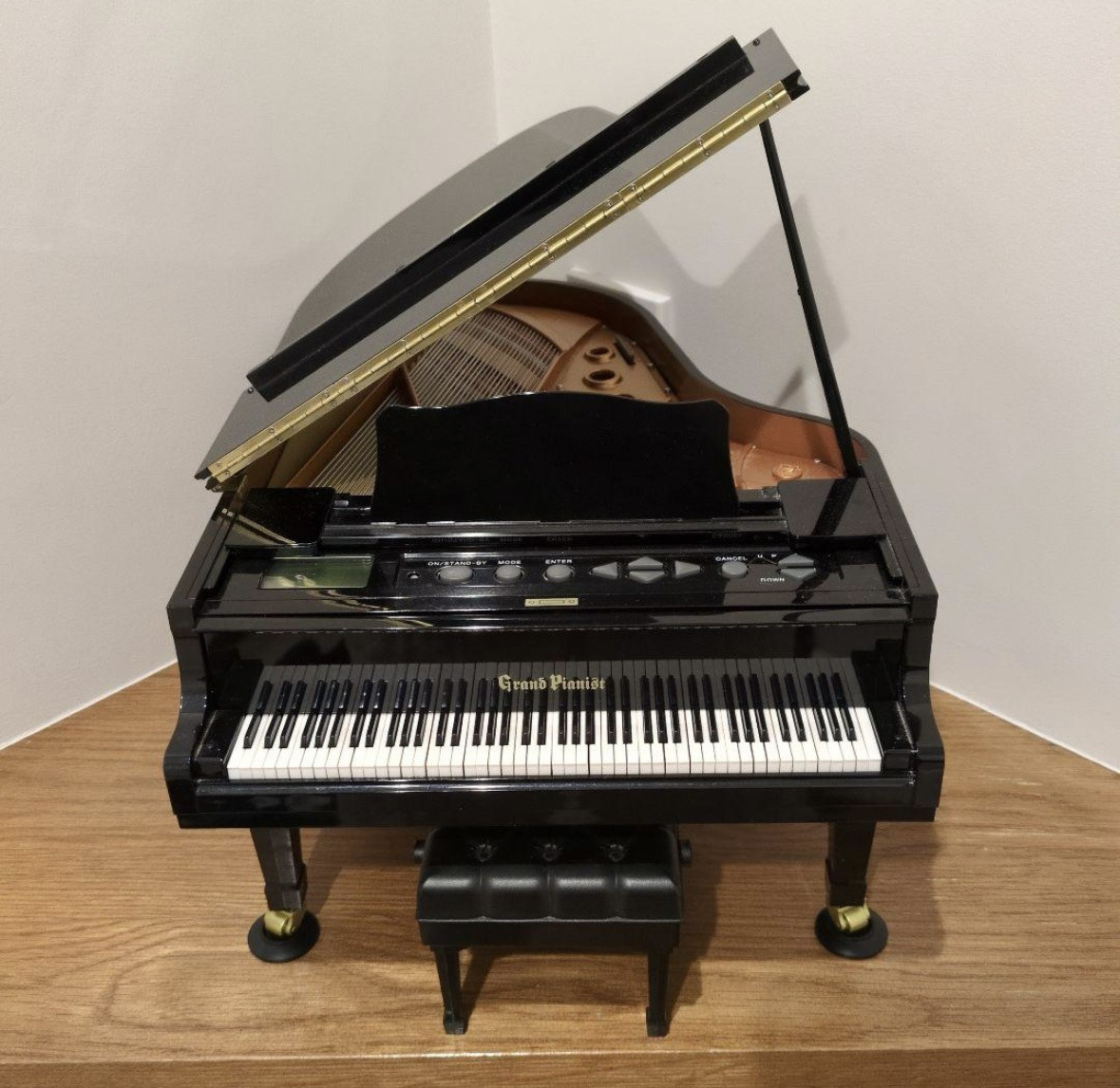 Genuine SEGA TOYS Black Grand Pianist 1/6 scale miniature grand
