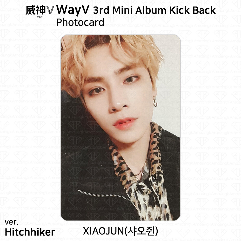 WayV From NCT 3rd Mini Album Kick Back Photocard Hitchhiker