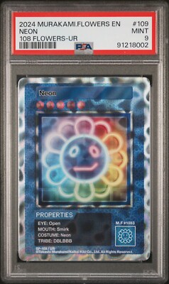 108フラワーズ PSA 9 Neon R 108Flowers 村上隆 トレーディングカード