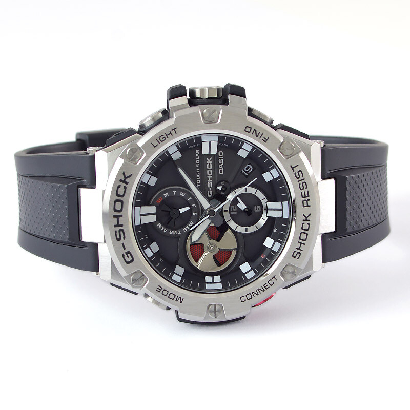 CASIO G-SHOCK G-STEEL GST-B100-1AJF Bluetooth Smartphone Link