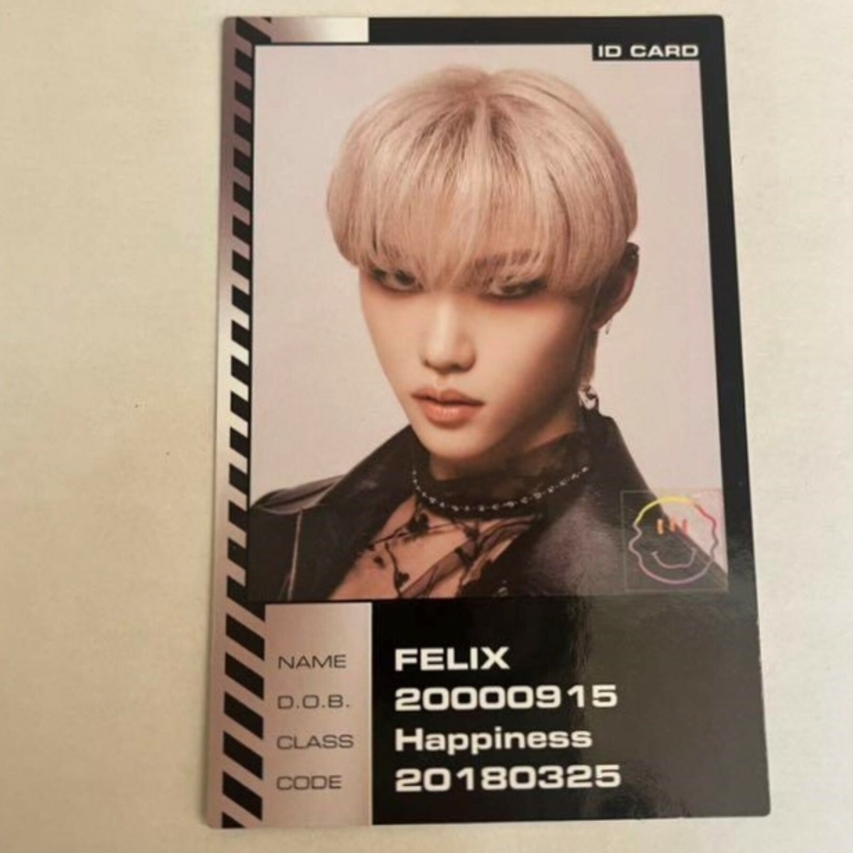 Stray Kids FELIX - ODDINARY ID - official Photo card Mini Album