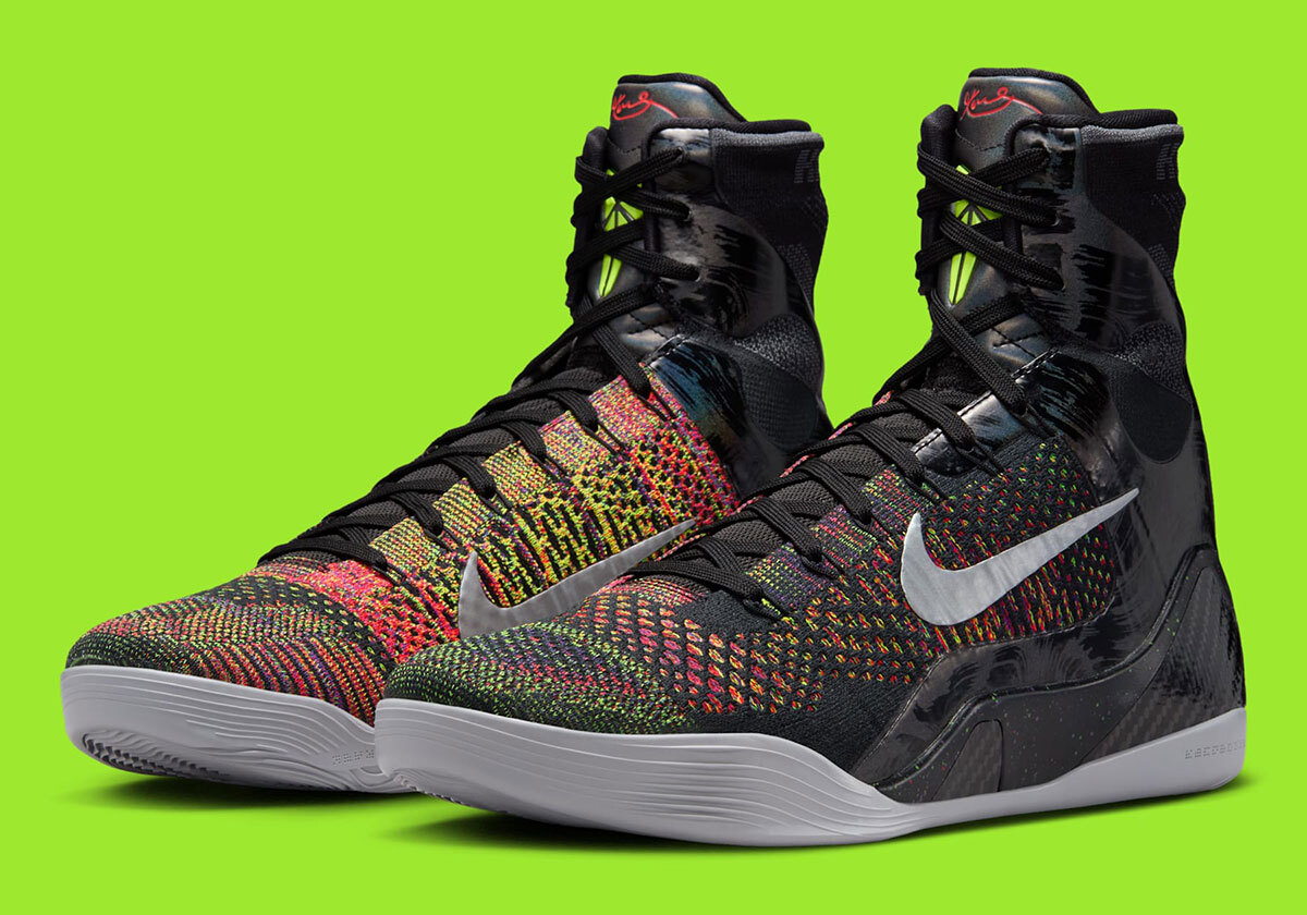 Nike Kobe IX 9 Elite High Protro Masterpiece Black Multicolor